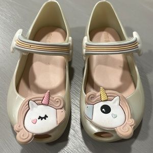 Mini Melissa shoes toddler size 7